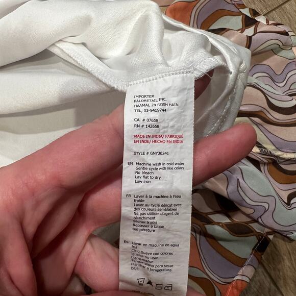 CHARLOTTE RUSSE Women's Multicolor Smocked Waist Midi Dress Size S - Picture 7 of 8